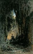 Carl Spitzweg Der Mineraloge in der Grotte Spain oil painting artist